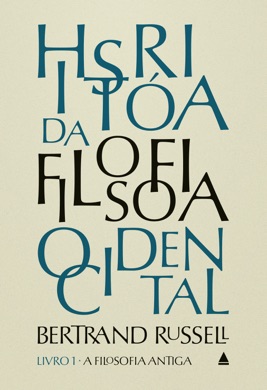 Capa do livro A História do Pensamento Ocidental de Bertrand Russell