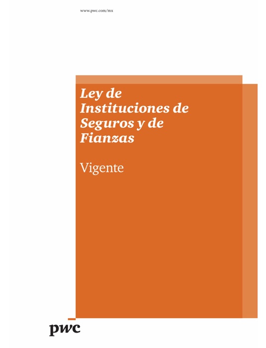 Ley Federal de Instituciones de Seguros y de Fianzas