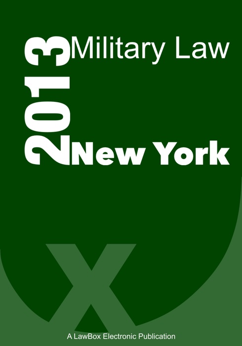 New York Military Law 2013