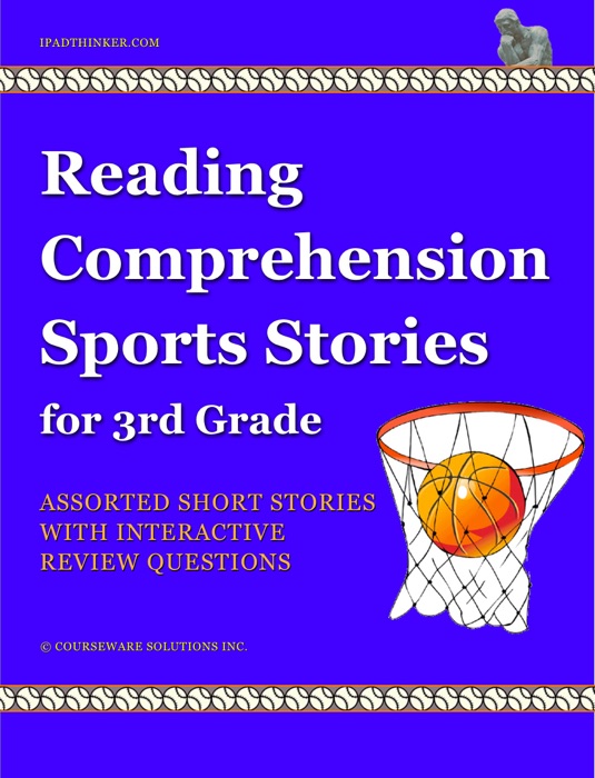 Reading Comprehension Sports Stories for 3rd Grade