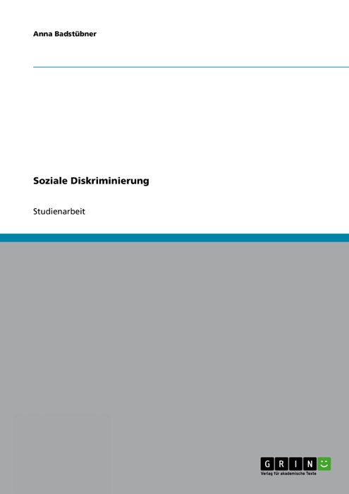 Soziale Diskriminierung
