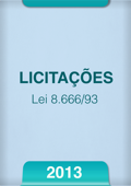 Lei de Licitações 2013 - Aplicativos Juridicos