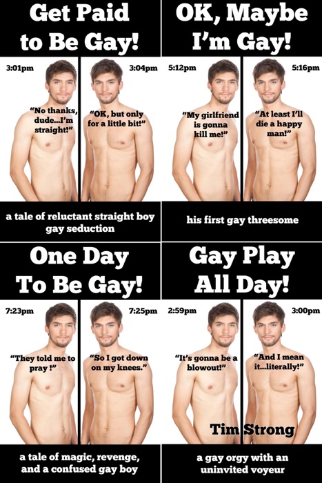 Confused Gay Quadrilogy: From Gay Virgin to Gay Slut in Four Sexy Tales