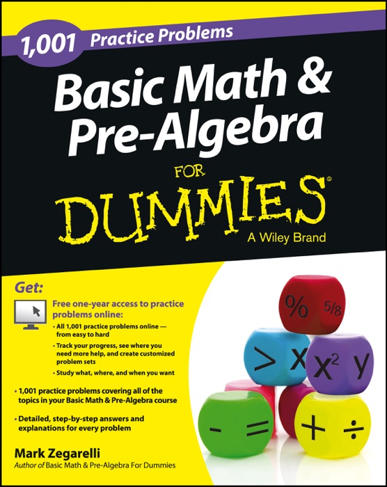 Basic Math and Pre-Algebra or Dummies