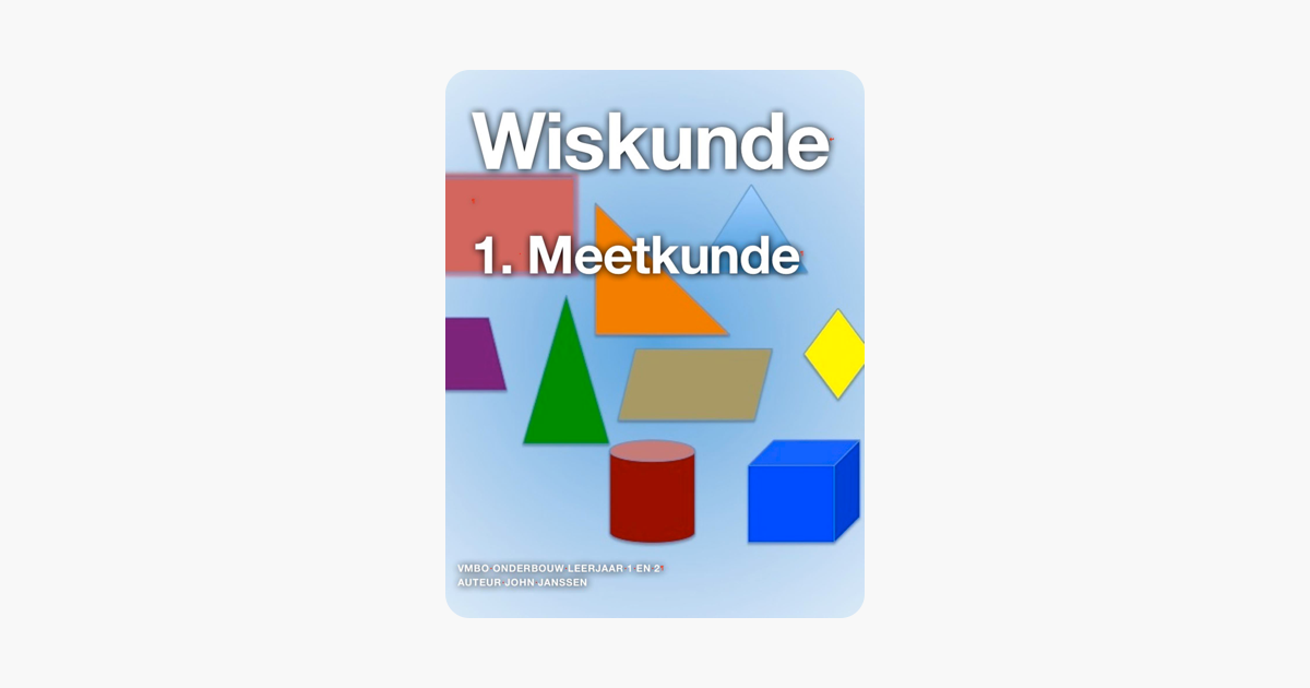 ‎wiskunde 1 In Apple Books