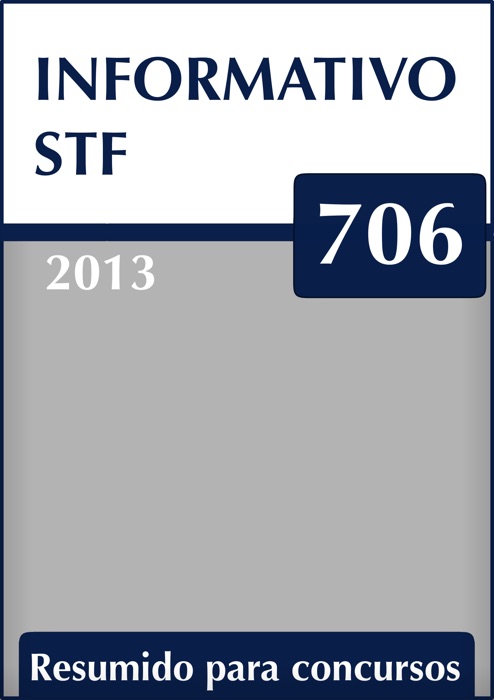 Informativo 706 do STF