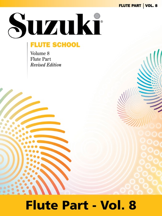 Suzuki Flute School - Volume 8 (Revised)