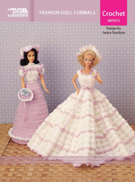 Fashion Doll Formals Crochet ePattern