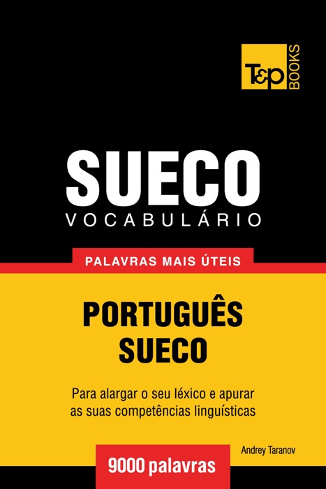 Vocabulário Português-Sueco: 9000 palavras mais úteis