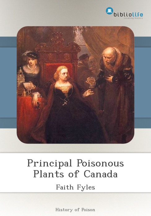 Principal Poisonous Plants of Canada