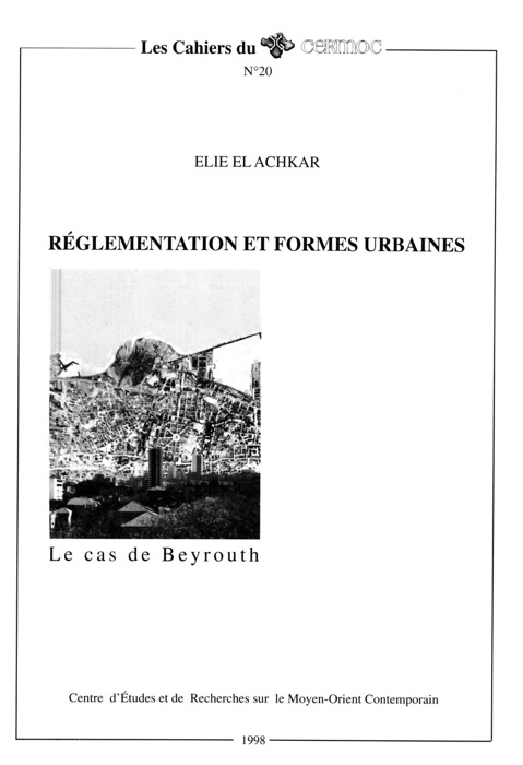 Réglementation et formes urbaines