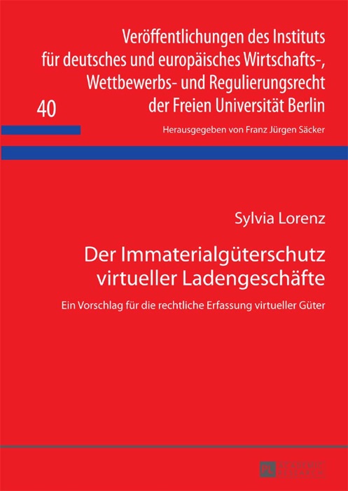 Der Immaterialgüterschutz virtueller Ladengeschäfte