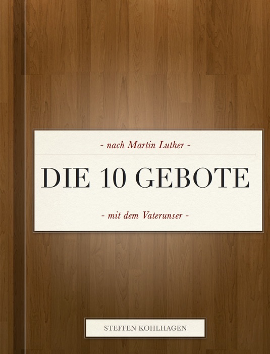 Die 10 Gebote