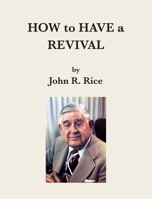 How to Have a Revival