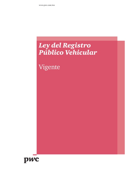 Ley del Registro Público Vehicular