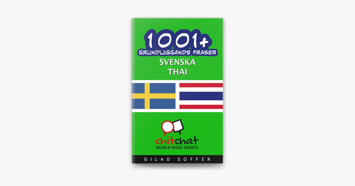 1001 Grundlaggande Fraser Svenska Thai I Apple Books