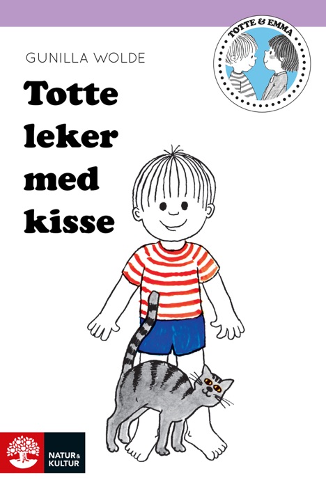 Totte leker med kisse