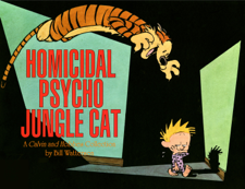 Homicidal Psycho Jungle Cat - Bill Watterson Cover Art