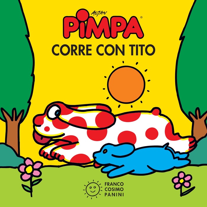 Pimpa corre con Tito