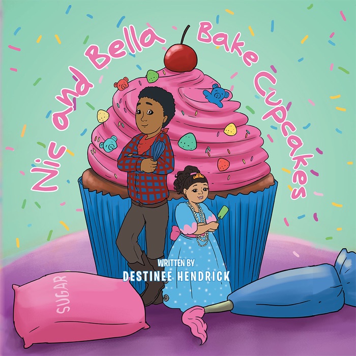 Nic and Bella Bake Cupcakes