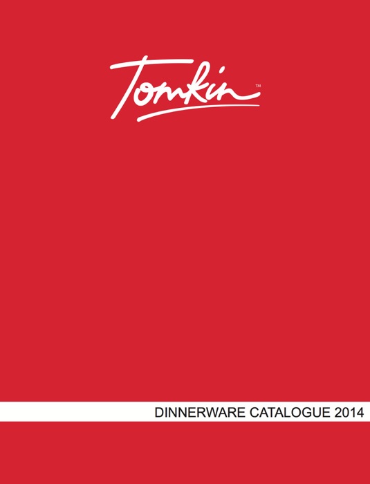 Tomkin Dinnerware Catalogue 2014