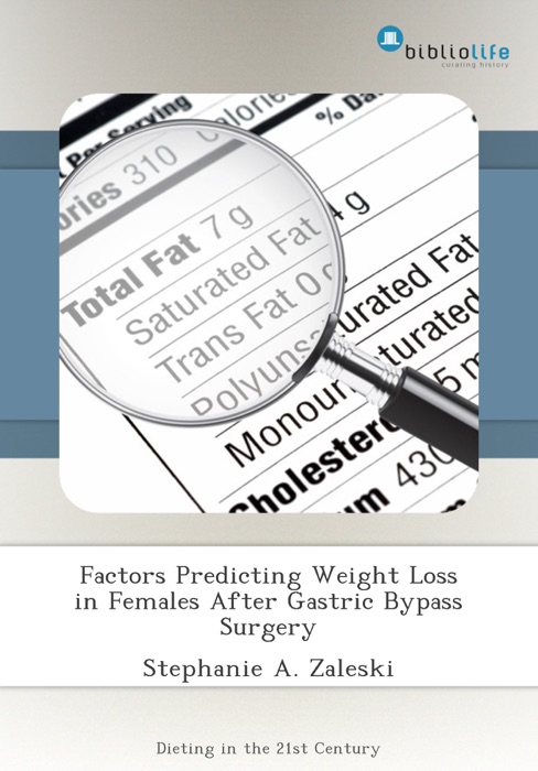 Factors Predicting Weight Loss in Females After Gastric Bypass Surgery