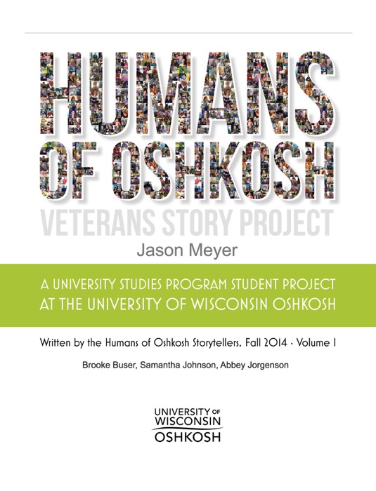 Humans of Oshkosh-Veteran Meyer