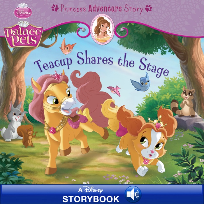 Palace Pets: Teacup Shares the Stage: A Princess Adventure Story