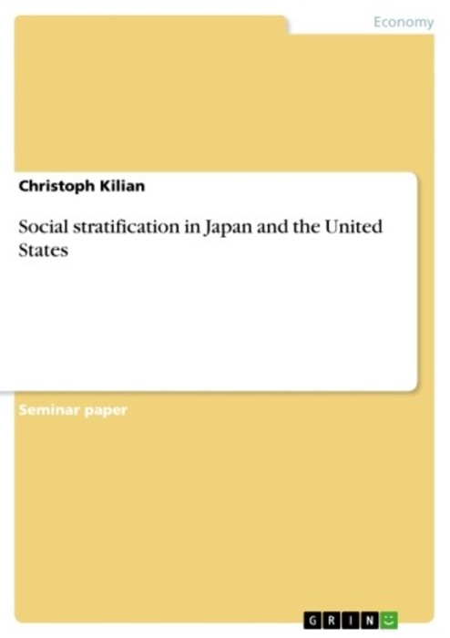 Social stratification in Japan and the United States