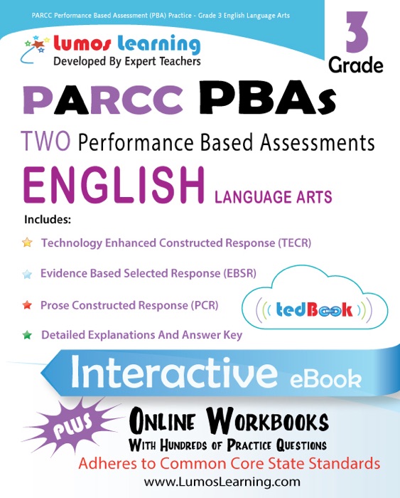 PARCC Performance Based Assessment (PBA) Interactive Practice - Grade 3 English Language Arts