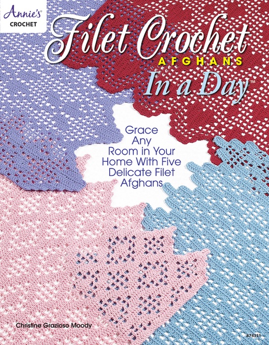 Filet Crochet Afghans in a Day