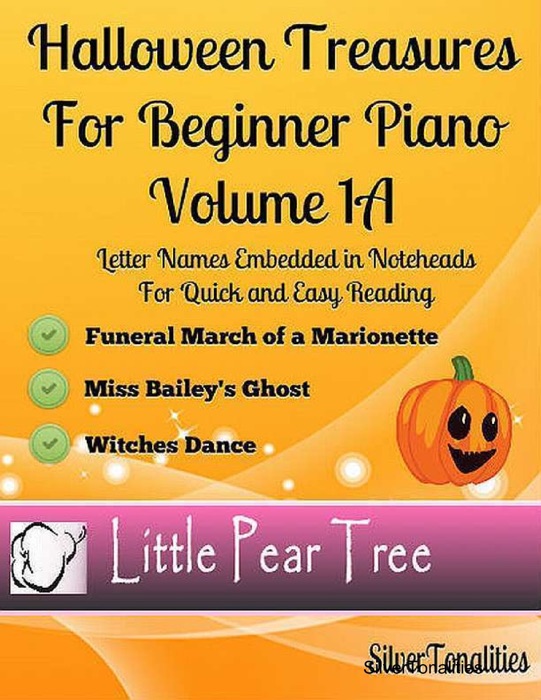 Halloween Treasures for Beginner Piano