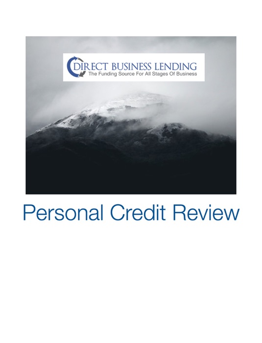 Personal Credit Review