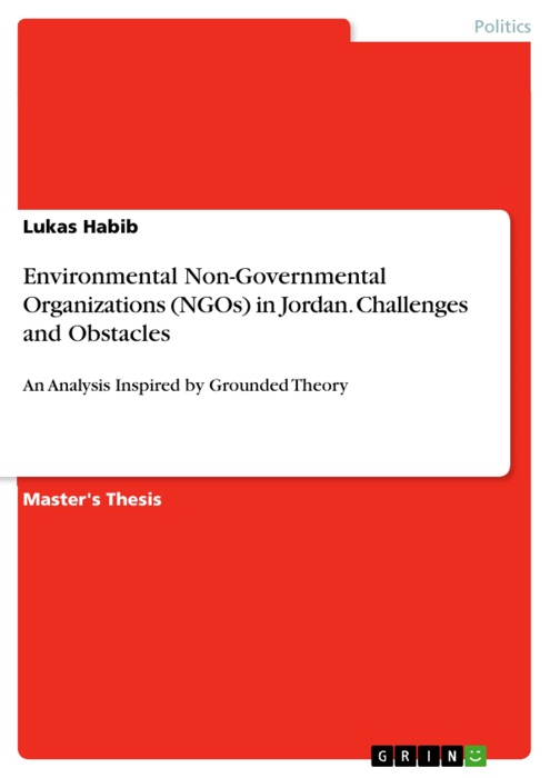 Environmental Non-Governmental Organizations (NGOs) in Jordan. Challenges and Obstacles