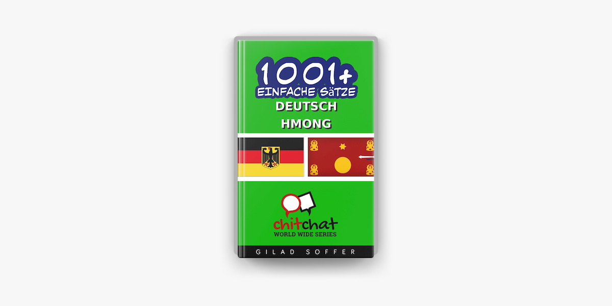 1001 Einfache Satze Deutsch Hmong On Apple Books