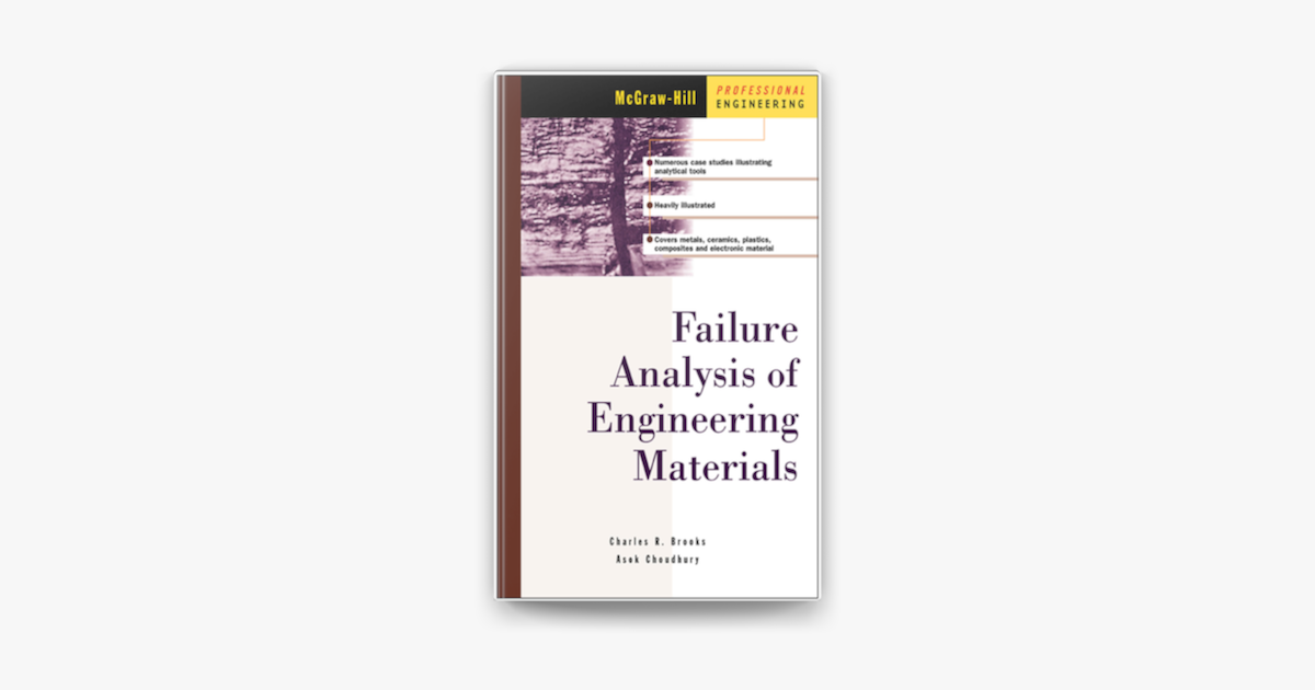 failure analysis of engineering structures methodology and case histories