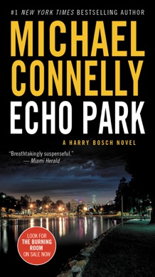 Capa do livro Echo Park de Michael Connelly