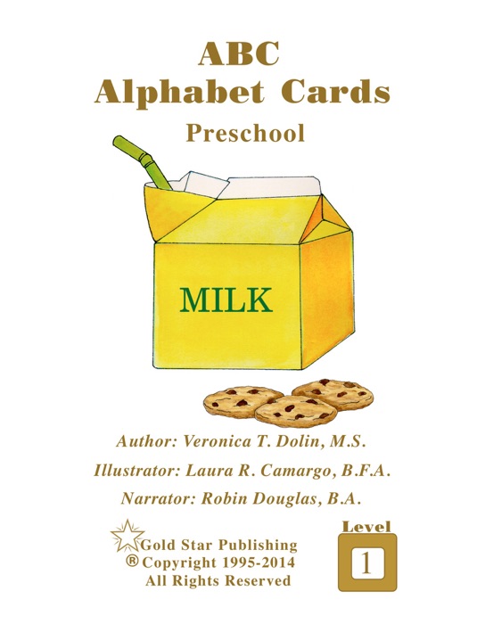 ABC Alphabet Cards - Level 1 Preschool