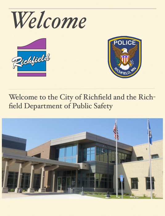 Richfield PD Welcome Booklet