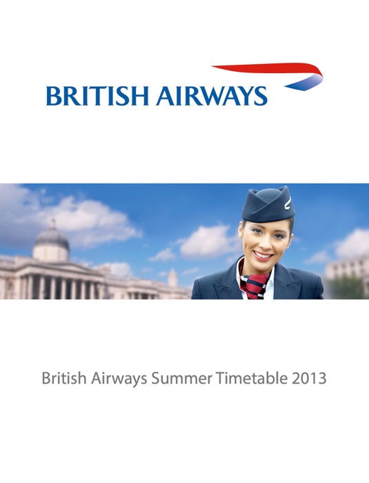 British Airways Summer Timetable 2013