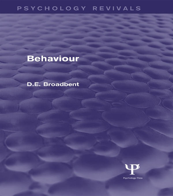 Behaviour (Psychology Revivals)