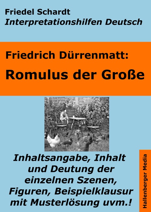 Romulus der Große - Lektürehilfe und Interpretationshilfe