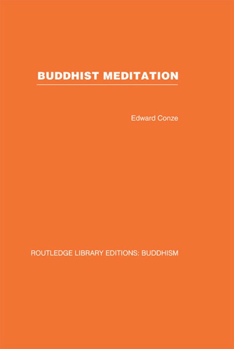 Buddhist Meditation