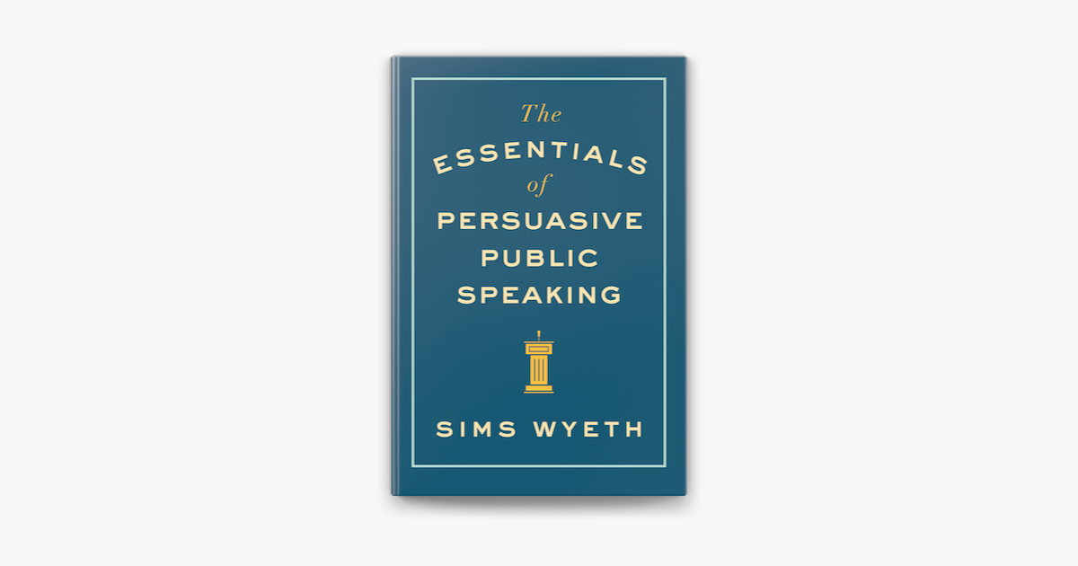 books on persuasive speech