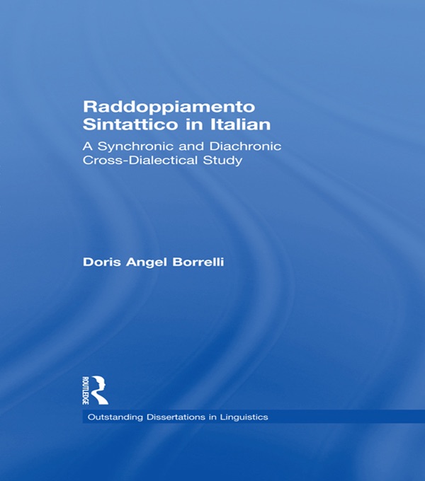 Raddoppiamento Sintattico in Italian