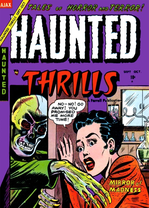 Haunted Thrills, Number 17, Mirror of Madness