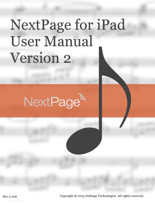 NextPage for iPad User Manual Version 2