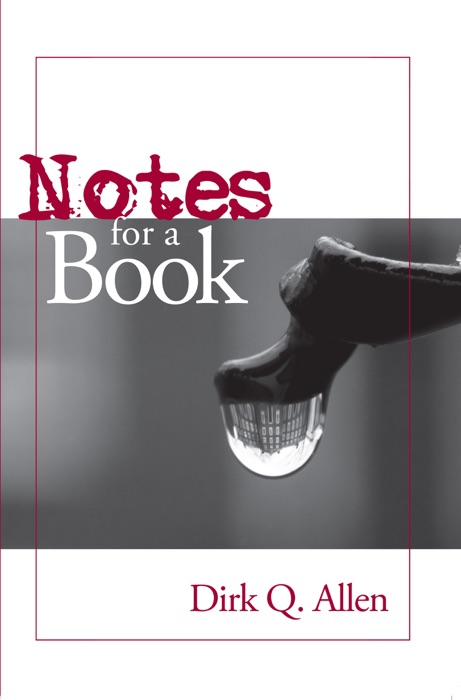 Notes for a Book