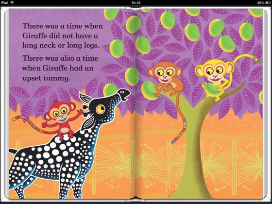 ‎Tinga Tinga Tales: Why Giraffe Has a Long Neck - Read it yourself with