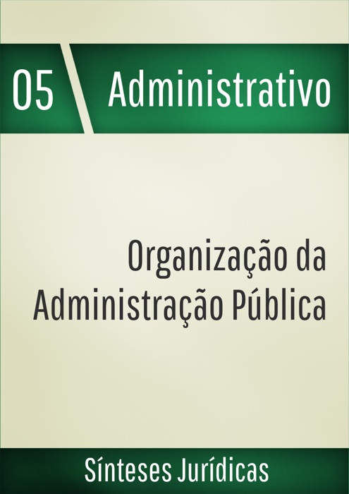 Organização da administração pública